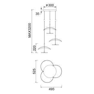 copy of Lámpara colgante LED Cono (10W)