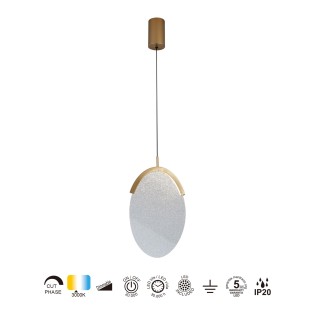 copy of Lámpara colgante LED Cono (10W)