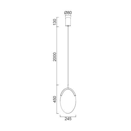 copy of Lámpara colgante LED Cono (10W)