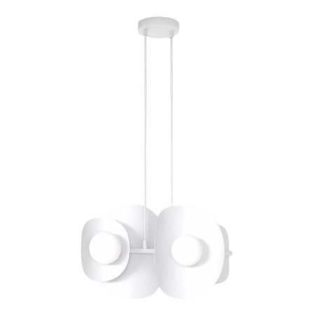 Lámpara colgante Lithora blanco (4 luces)