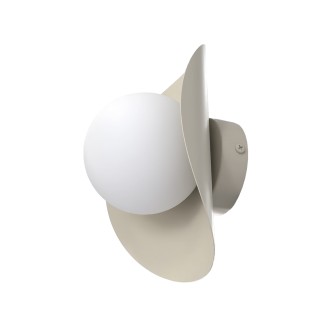 Aplique de pared Onivia M moka