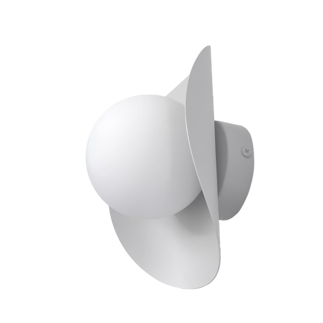 Aplique de pared Onivia M gris