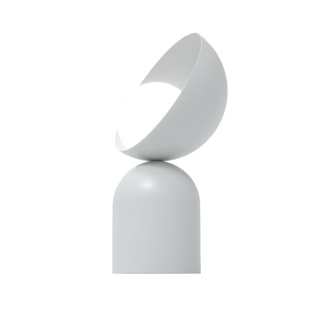 Elvia gray table lamp