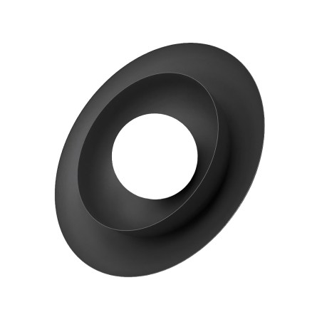 Kumi black wall sconce.