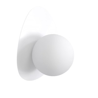 Aplique de pared Neru blanco