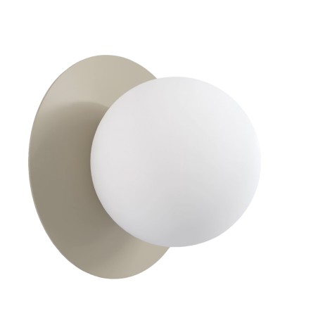 Aplique de pared Zalko moka