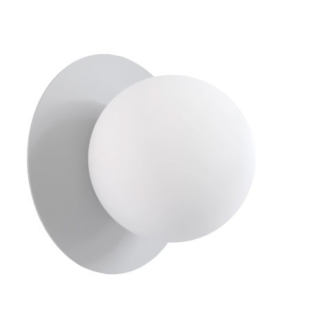 Aplique de pared Zalko gris