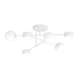 Lámpara de techo Varli blanco (6 luces)