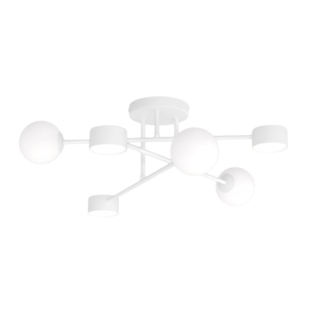 Lámpara de techo Varli blanco (6 luces)