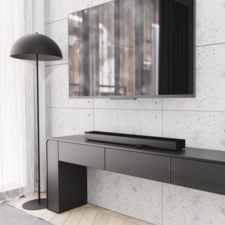 Pryla black floor lamp