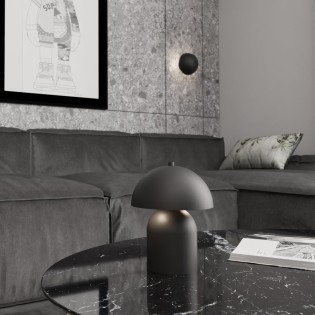 Konvi black table lamp (2...