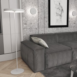 Zuko white floor lamp (3...