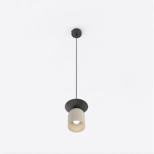 Lorenza pendant lamp moka+black