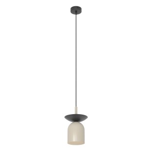 Lorenza pendant lamp moka+black