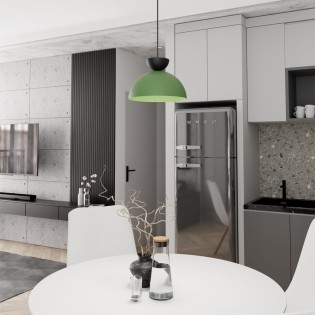 Varel S black+green pendant...