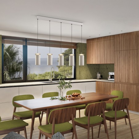 LED Cluster Pendant Lamp Alfara II (5x8W)