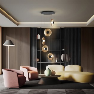 LED Cluster Pendant Lamp...