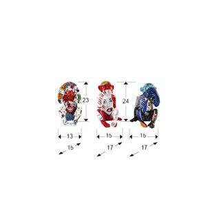 Set of 3 decorative figures The Three Wise Monkeys