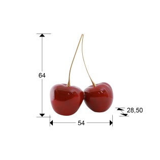Decorative figurine Cherries