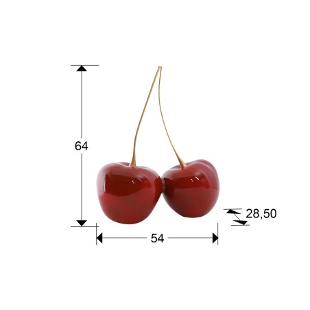 Decorative figurine Cherries