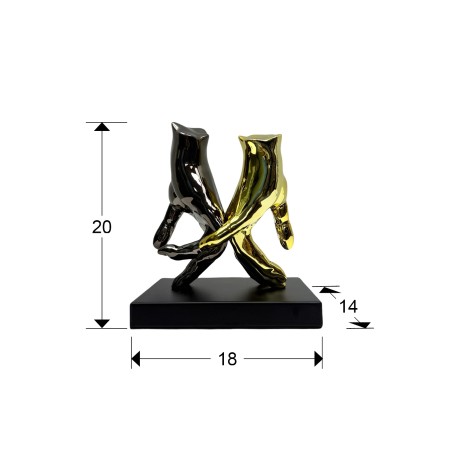 Decorative figurine Manos