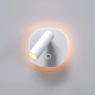 Biblio LED reading wall light (6W+2.1W)