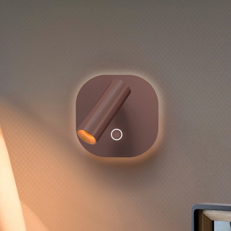 Biblio LED reading wall light (6W+2.1W)
