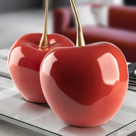 Decorative figurine Cherries