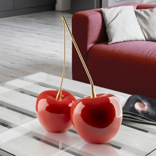 Decorative figurine Cherries