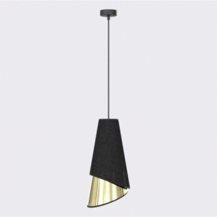 Vist Black+Gold Pendant Lamp