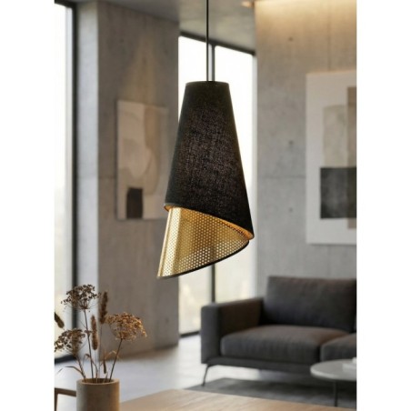 Vist Black+Gold Pendant Lamp