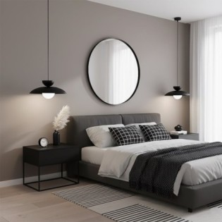Duna Black Pendant Lamp
