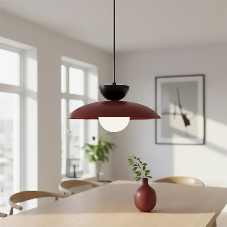 Duna Bordeaux Pendant Lamp