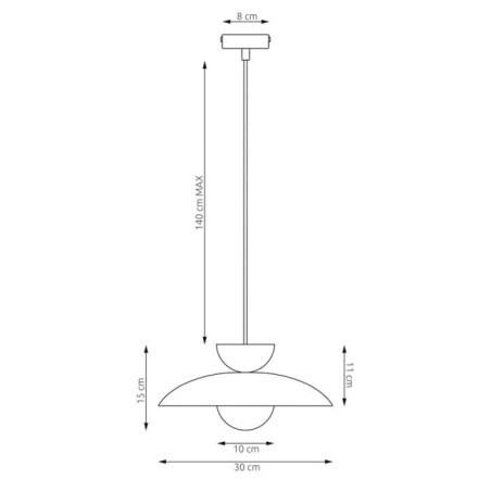 Duna Bordeaux Pendant Lamp