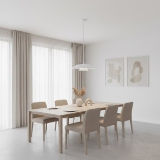 Tisa White Pendant Lamp