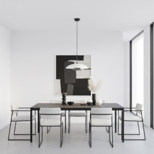 Tisa White+Black Pendant Lamp