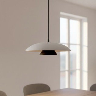 Tisa White+Black Pendant Lamp