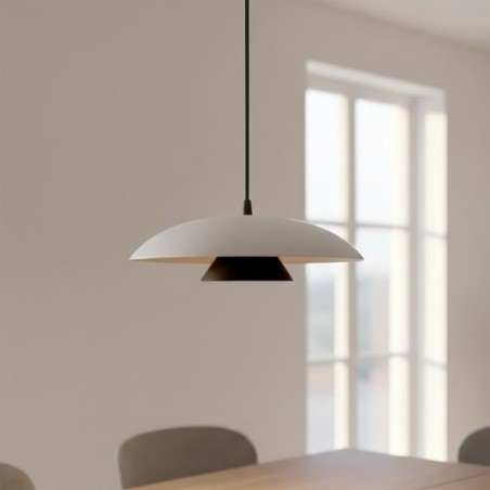 Tisa White+Black Pendant Lamp