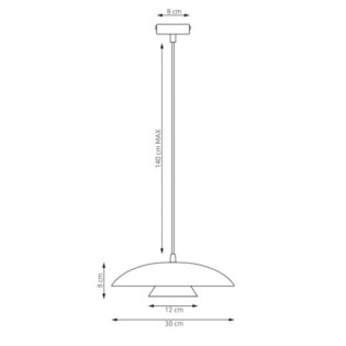 Tisa Moca Pendant Lamp