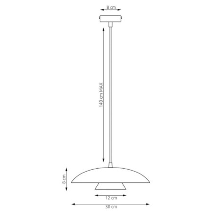 Tisa Moca Pendant Lamp
