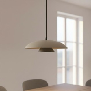 Tisa Moca+Black Hanging Lamp