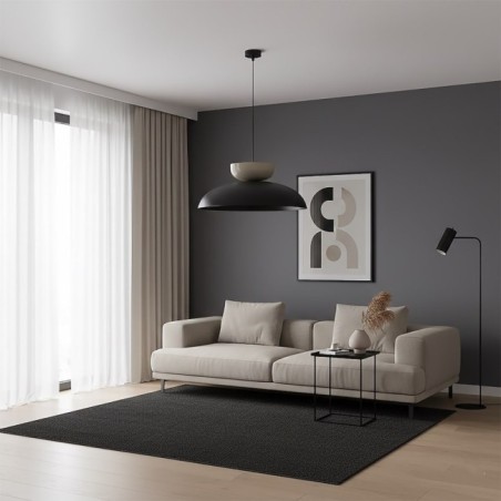 Sava Black + Mocha Pendant Lamp