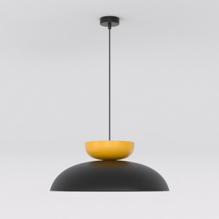 Sava Black+Yellow Pendant Lamp