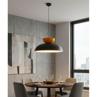 Sava Black+Yellow Pendant Lamp
