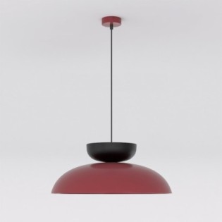 Sava Bordeaux+Black Pendant Lamp