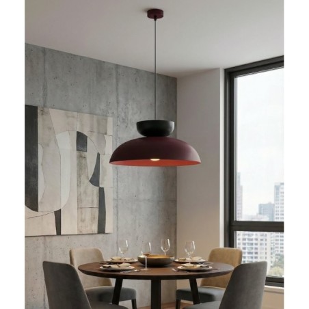 Sava Bordeaux+Black Pendant Lamp