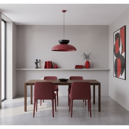 Sava Bordeaux+Black Pendant Lamp