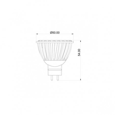 Light bulb led 7W MR16 (neutral)
