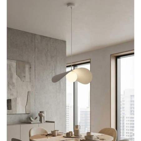 Nera L White Pendant Lamp