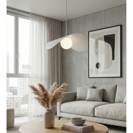 Nera L White Pendant Lamp